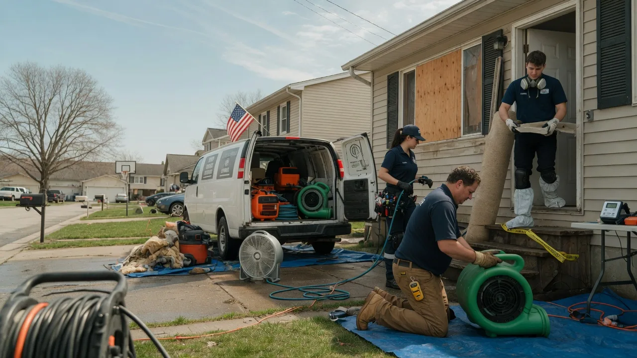 Water Damage Restoration in Moss Point, MS near me